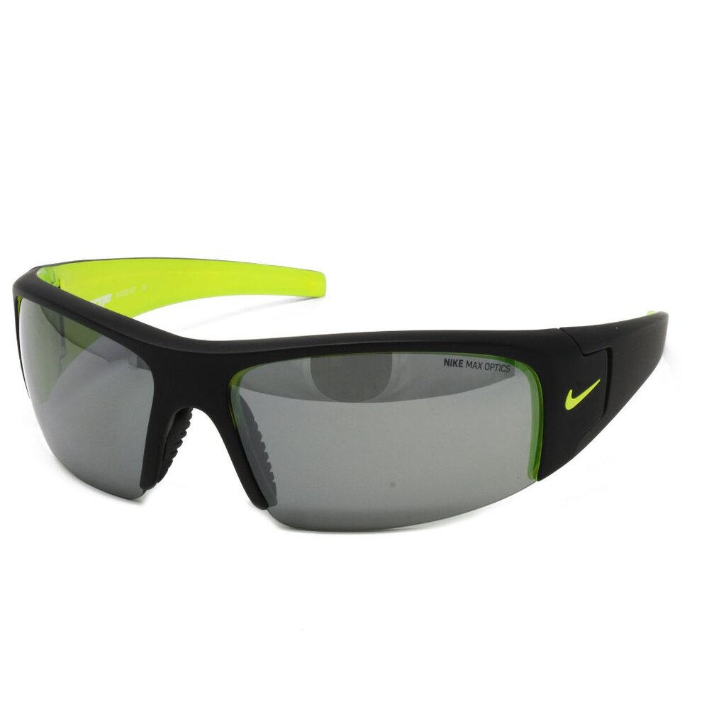 Nike Diverge EV0325 007 Men's Sunglasses Black Volt 64mm
